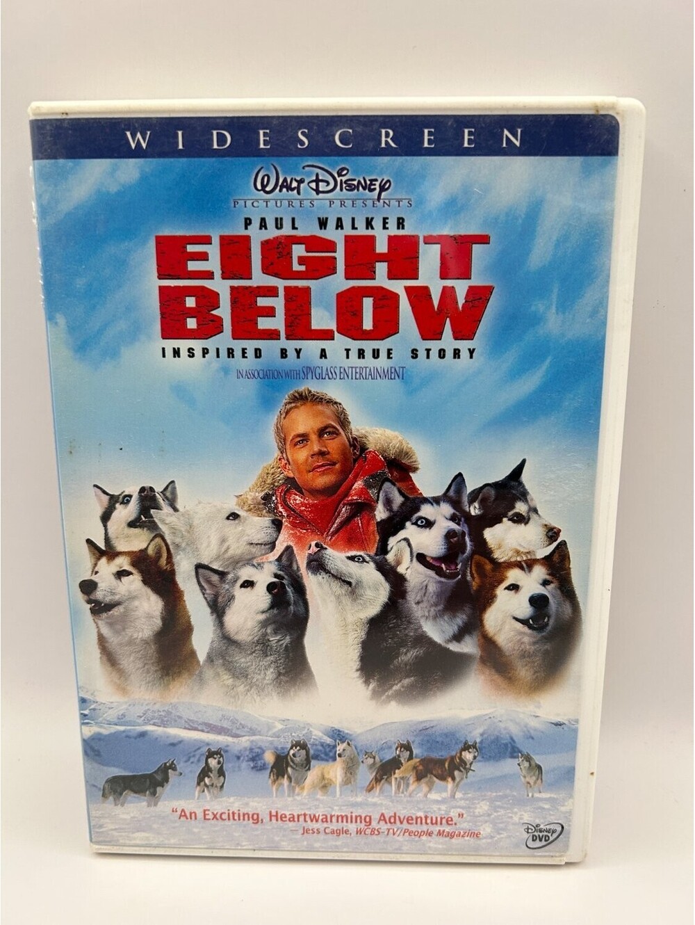 Eight Below DVD Widescreen Paul Walker 2006 Action & Frank Marshall